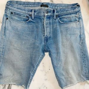 John Elliot Denim Shorts
